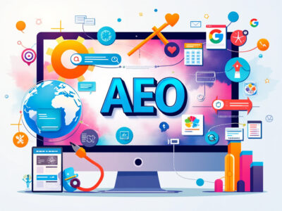 Picture AEO Answer Engine Optimization